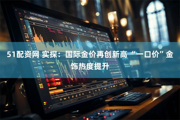 51配资网 实探:国际金价再创新高 “一口价”金饰热度提升