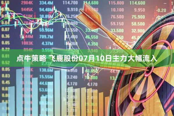 点牛策略 飞鹿股份07月10日主力大幅流入