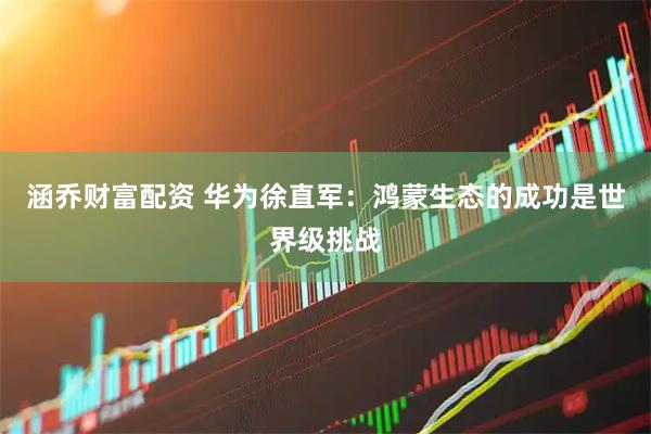 涵乔财富配资 华为徐直军：鸿蒙生态的成功是世界级挑战